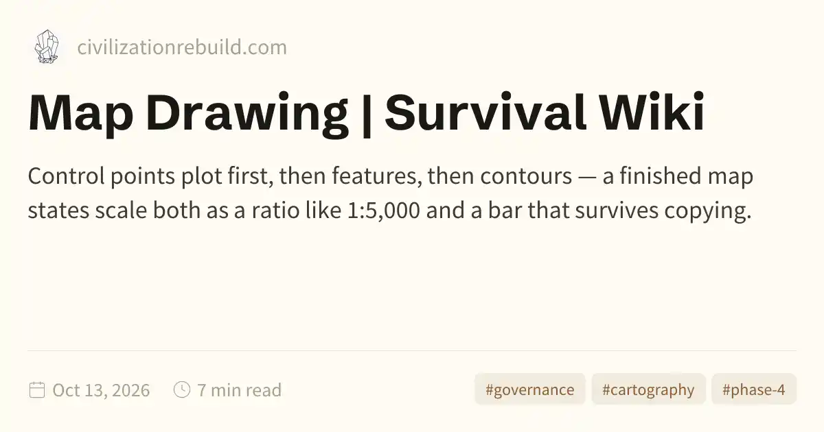 Map Drawing | Survival Wiki